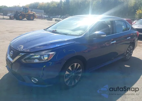 2019 Nissan Sentra Sr из США, поврежденный, VIN 3N1AB7APXKY225234